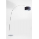 Lampadaire Gooseneck noir