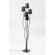 Lampadaire Flexible noir Cinque