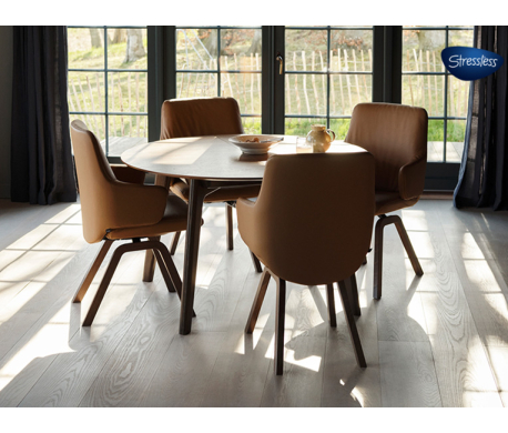 Chaise LAUREL avec accoudoirs