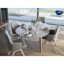 Table à manger ronde BORDEAUX