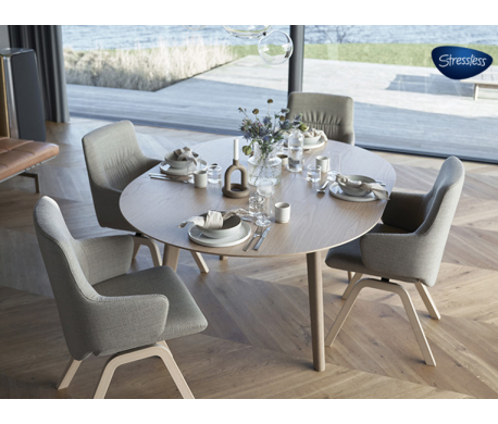 Table à manger ronde BORDEAUX